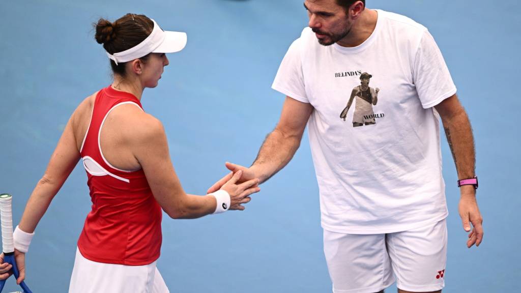 Derniere für den einen, hervorragende Chance für die andere: Belinda Bencic und Stan Wawrinka bereiteten sich am United Cup auf das Australian Open vor