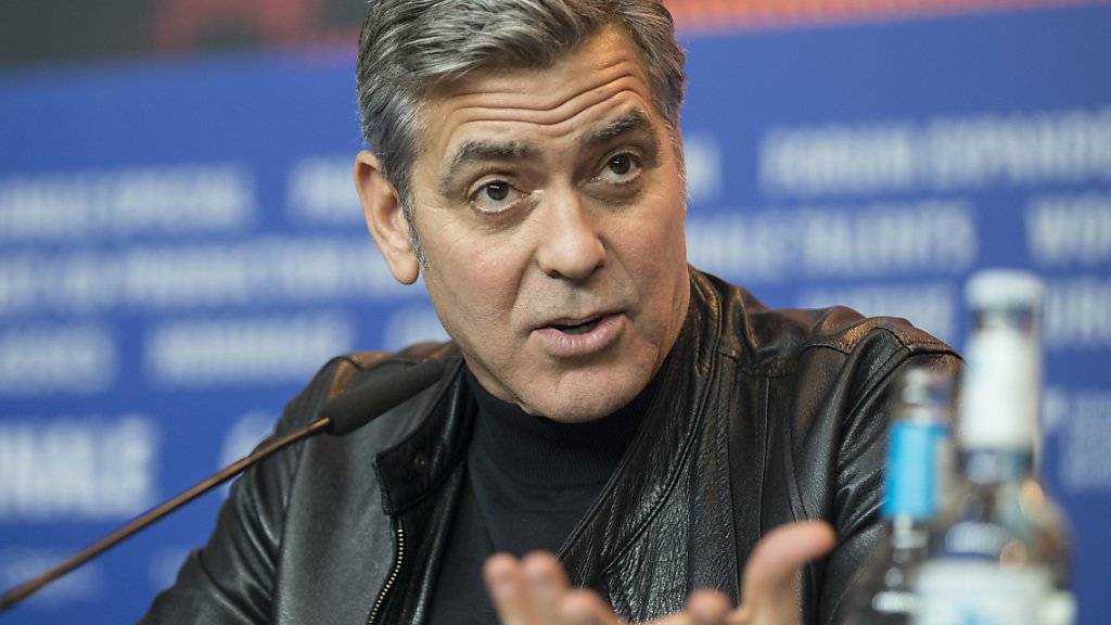 George Clooney möchte etwas gegen die Flüchtlingskrise tun und zum Beispiel mit Bundeskanzlerin Angela Merkel darüber diskutieren.