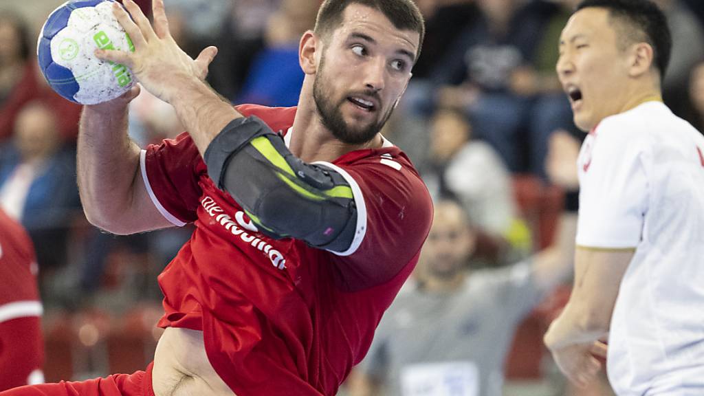 Der Schweizer Nationalspieler Lucas Meister kehrt nach fünf erfolgreichen Jahren in der Bundesliga zu den Kadetten Schaffhausen zurück