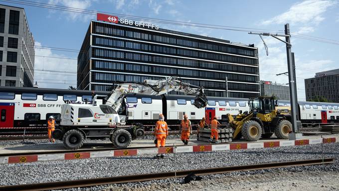 Grosse Einschränkungen wegen SBB-Bauarbeiten in Bern