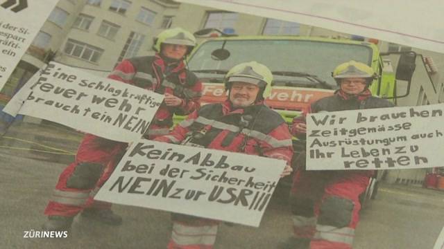 FDP-Schelte für Feuerwehr-Aktion gegen USR III