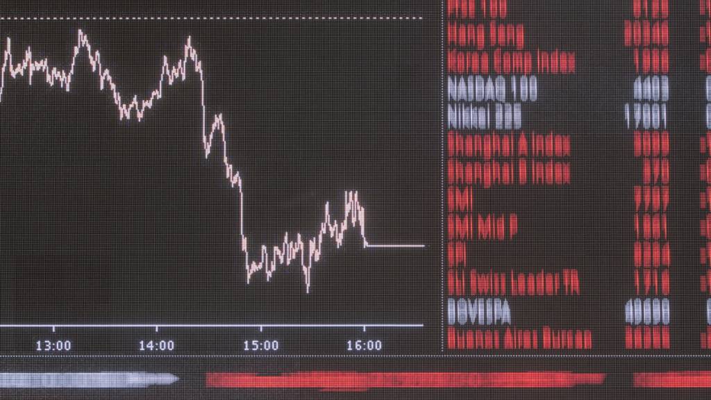 Nach einem soliden Start am Morgen schloss die Schweizer Börse den Handelstag erneut im roten Bereich. Allerdings wurde der rasante Abschwung der letzten Handelstage gestoppt. (Symbolbild)