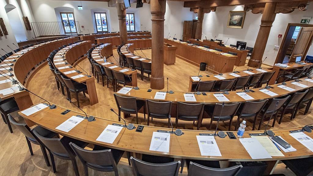 In diesem Saal tagt der Schwyzer Kantonsrat jeweils. (Archivbild)