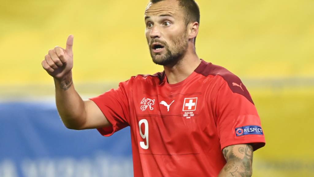 Daumen hoch für Haris Seferovic: Der Stürmer des Schweizer Nationalteams zeigt sich auch im Klub als erfolgreich