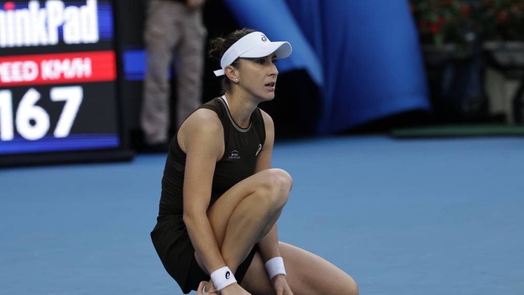 Belinda Bencic kann wegen einer Fussverletzung die letzten Turniere des Jahres nicht mehr bestreiten
