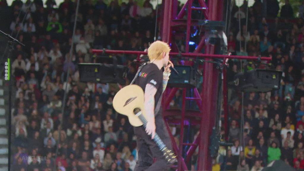 Gratis-Konzert auf Balkon: Anwohner geniessen Ed Sheeran im Letzigrund