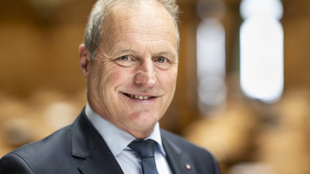 Der neue Nationalratspräsident Pierre-André Page im September im Nationalratssaal. (Archivbild)