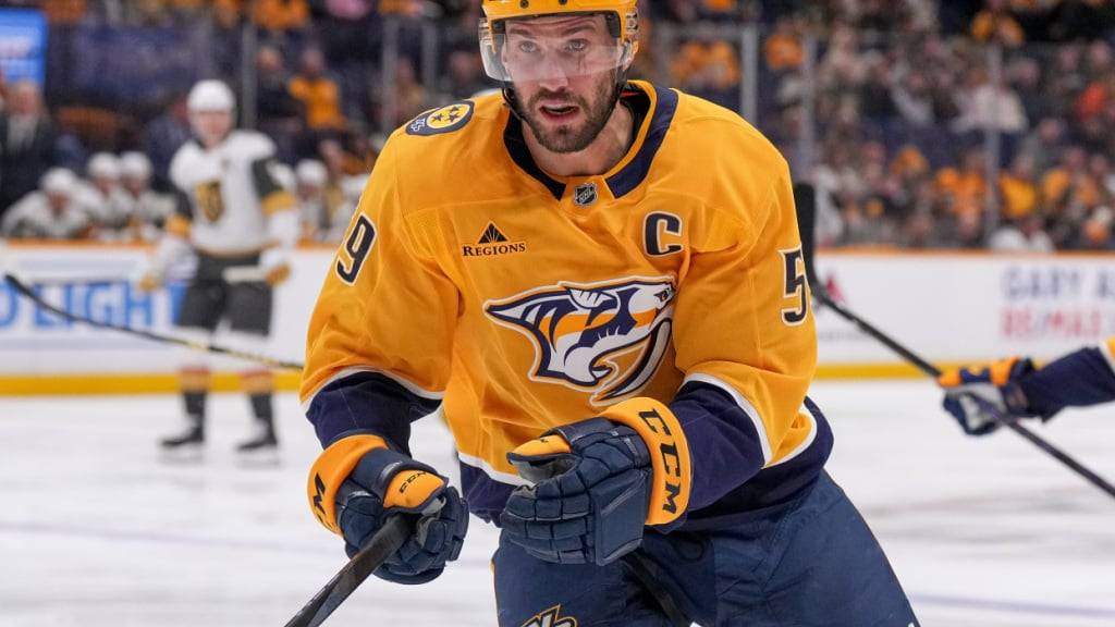 Roman Josi führt die Nashville Predators in seiner neunten Saison als Captain an