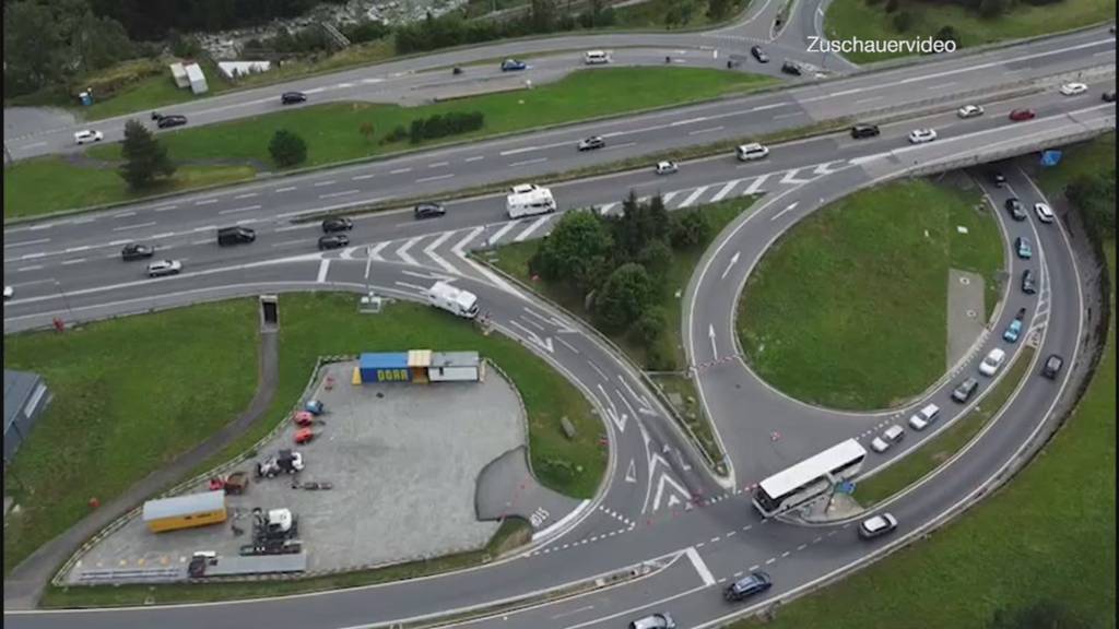 Stau-Fahrer am Gotthard verlieren die Nerven