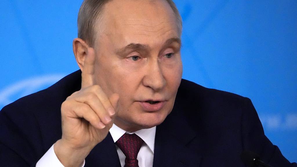 Der russische Präsident Wladimir Putin. Foto: Alexander Zemlianichenko/AP/dpa