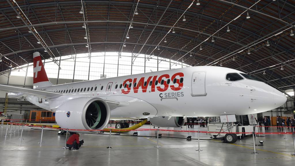 swiss bombardier airbus a220