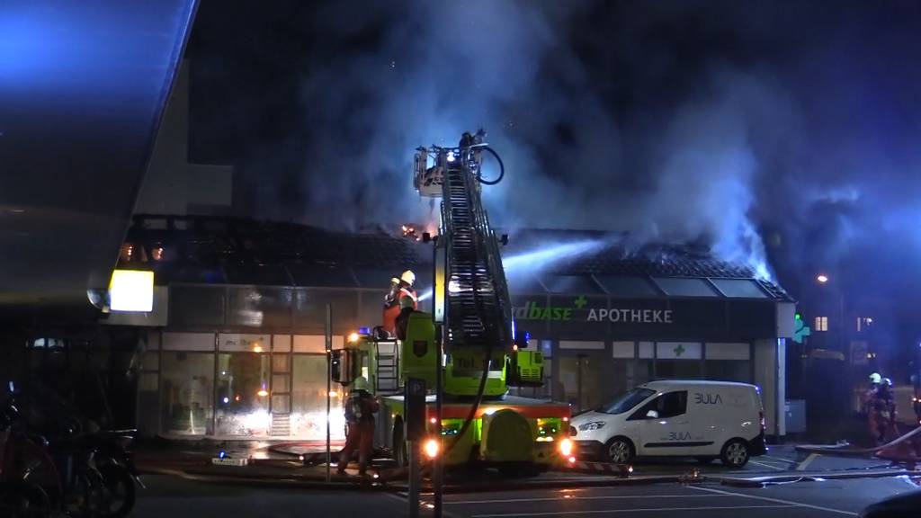 Brandstiftung bei Apotheke in Oberwinterthur