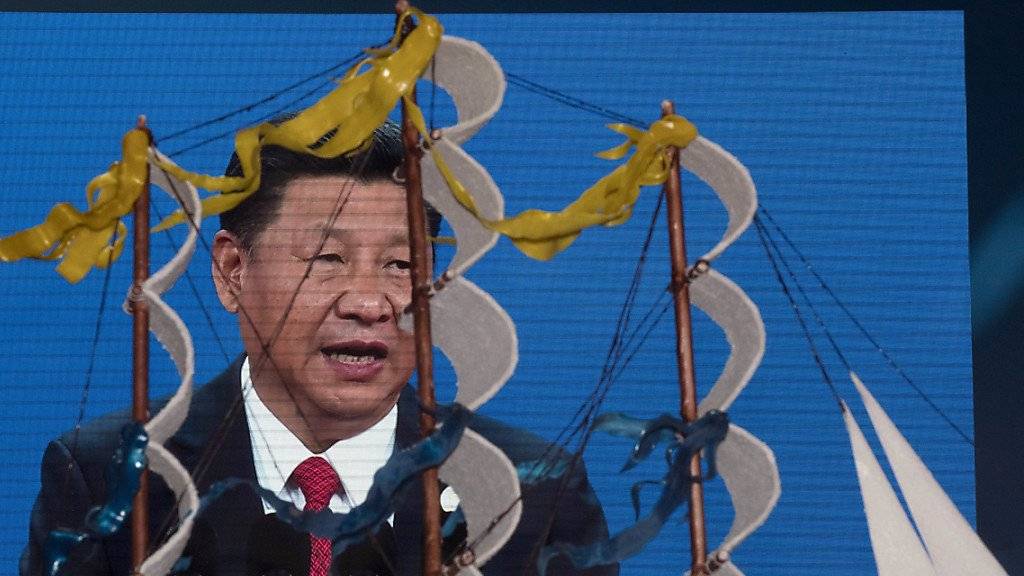Chinas Präsident Xi Jinping bei der Eröffnung des «Seidenstrassen»-Gipfels. Eine gemeinsame Erklärung der Gipfelteilnehmer wird von den EU-Staaten offenbar abgelehnt.