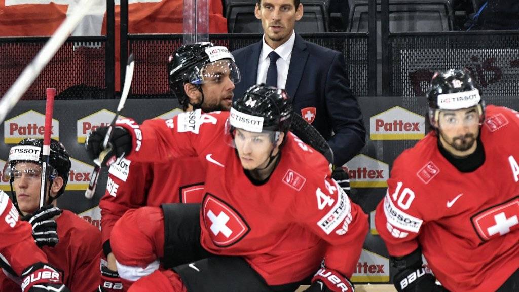 Die Schweizer Eishockeyaner starten gegen Kanada ins Olympia-Turnier.