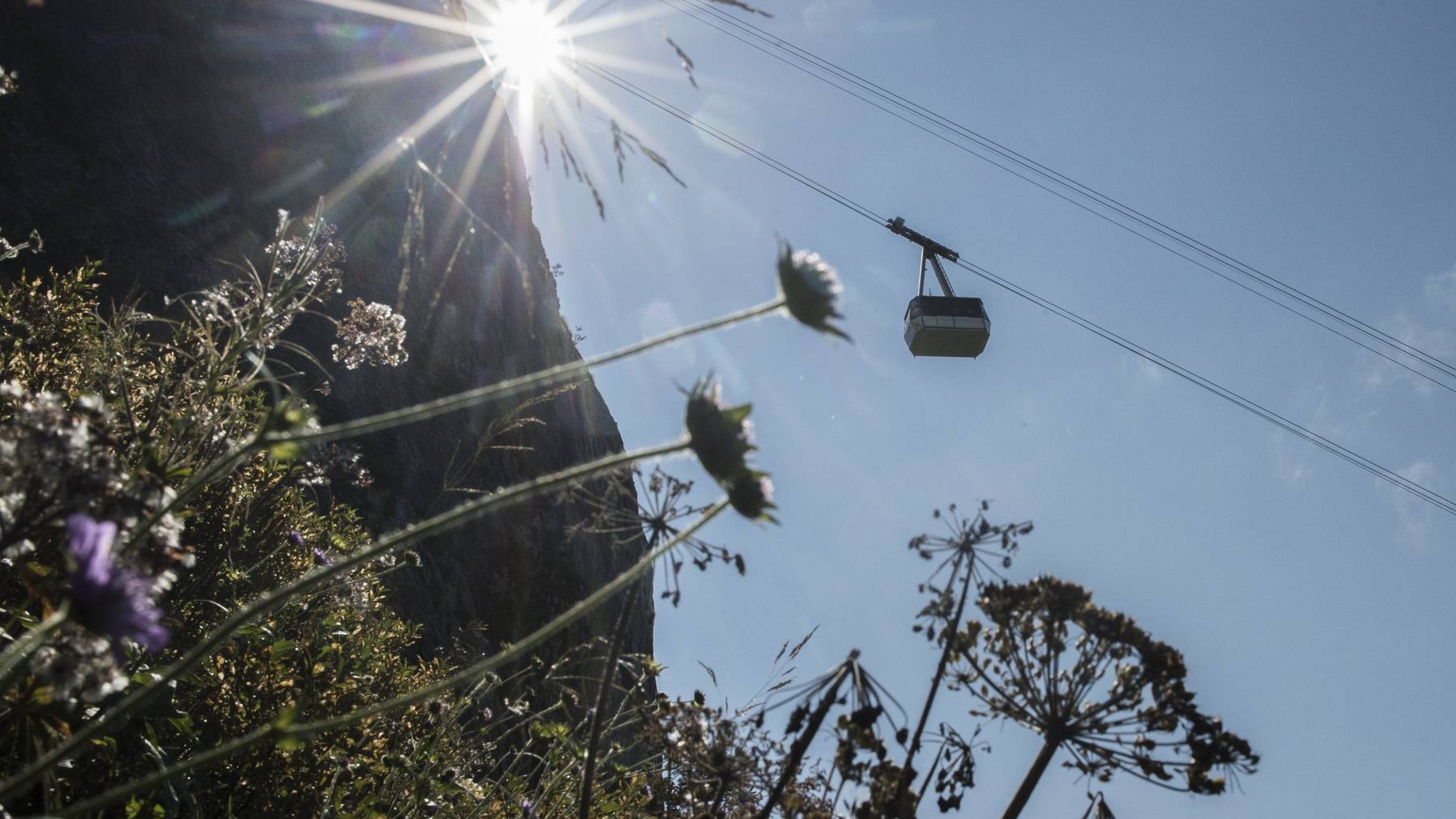 Warme Temperaturen über lange Zeit - die Ostschweizer Bergbahnen hatten einen Rekordsommer.