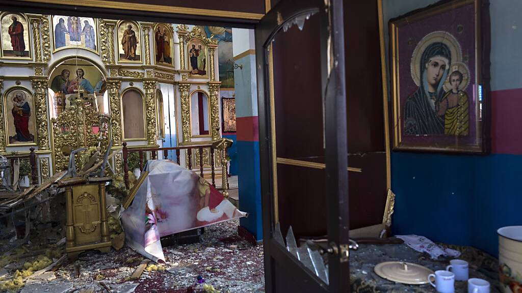 Durch den Krieg wurden rund um Kiew bislang schon 59 Gotteshäuser verschiedener Religionen zerstört. Foto: Rodrigo Abd/AP/dpa