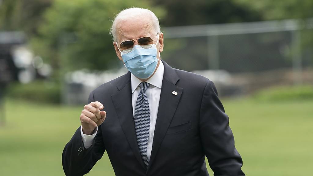 Der amerikanische Präsident Joe Biden hat sein Impfziel um knapp einen Monat verpasst. (Archivbild)