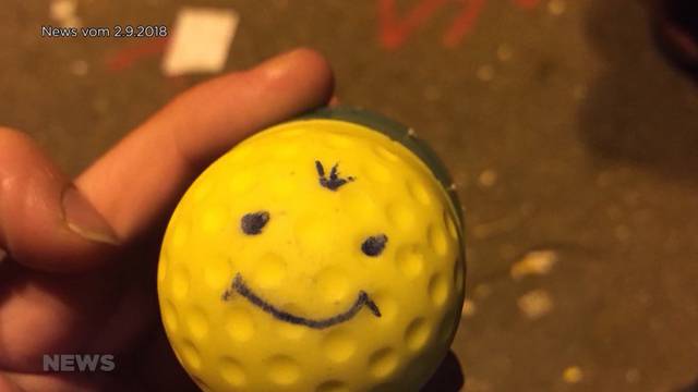 Polizei schoss tatsächlich mit einem Gummischrot-Smiley