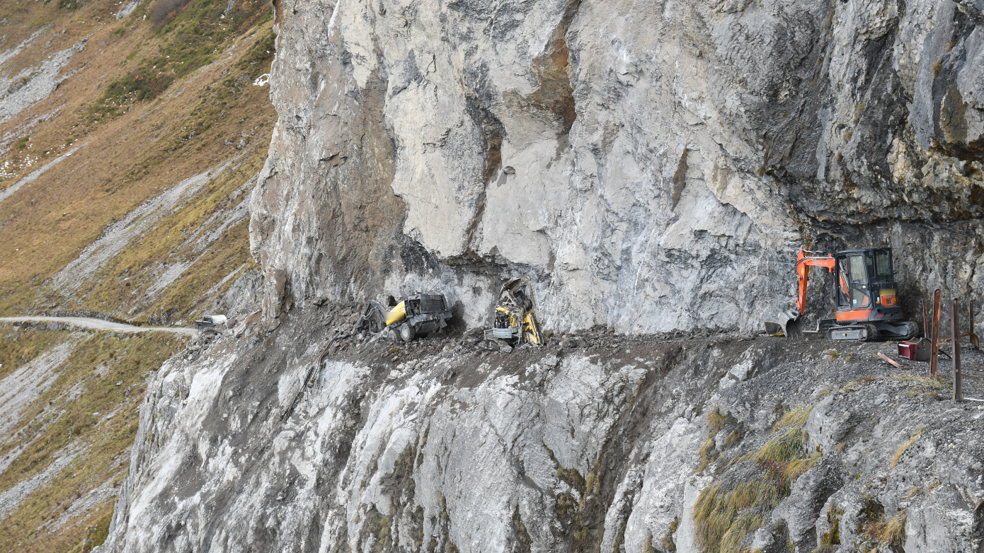Ruosalp: Bergungsarbeiten bereits wieder gestoppt