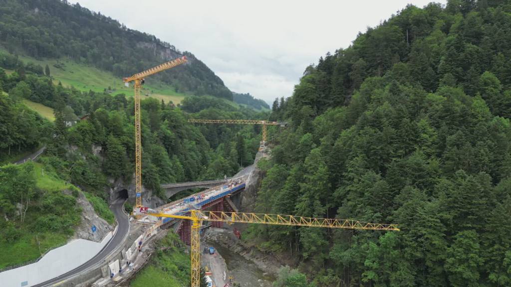 Bauarbeiten in der Lammschlucht früher fertig als erwartet