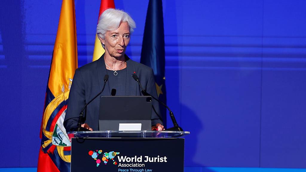 Christine Lagarde ist die Chefin der Europäischen Zentralbank: Bild vom 5. Juli 2021.