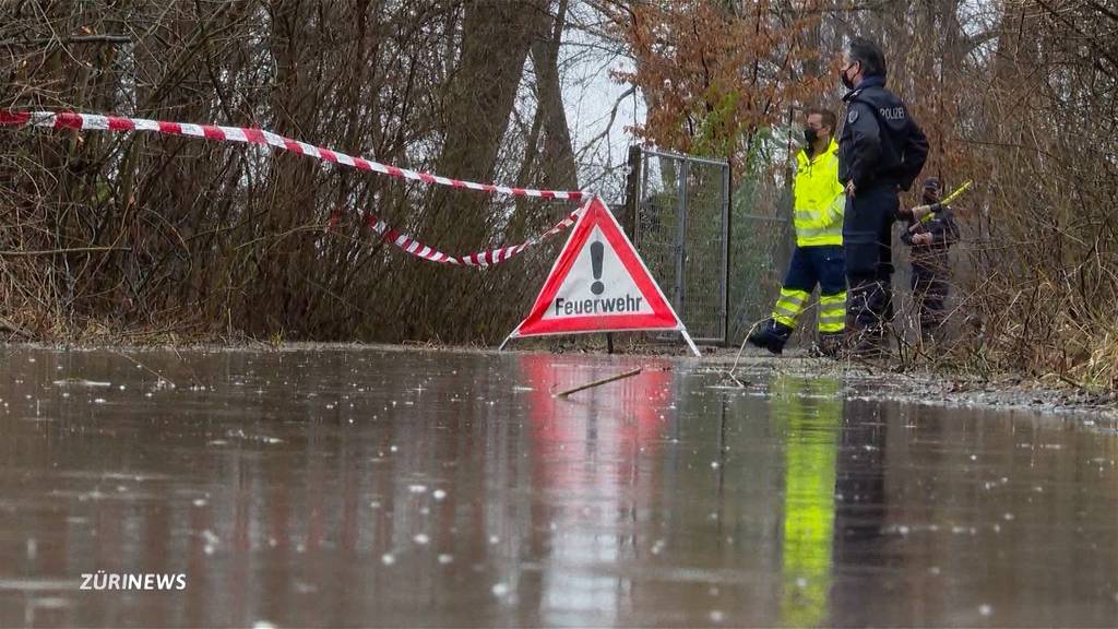 Hochwasser am Greifensee: Schifffahrt eingestellt, weitere Wege gesperrt