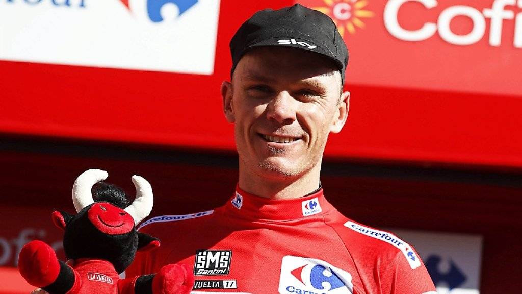 Führt die Vuelta weiterhin an: Chris Froome