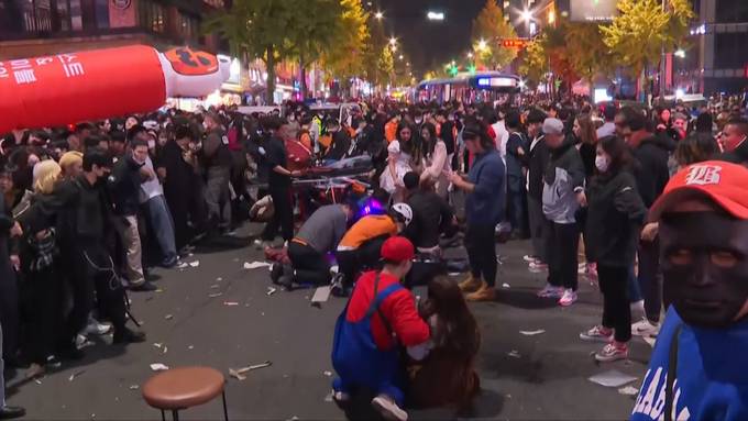 Videos zeigen Ausmass der Katastrophe bei Halloween-Party