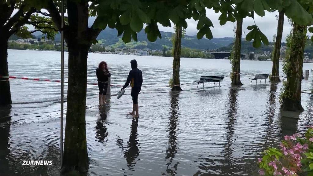 Noch immer keine Entwarnung: Das ist die aktuelle Hochwasserlage in Zürich