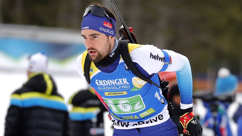 Bester Schweizer in Pokljuka: Mario Dolder lief auf den 26. Platz