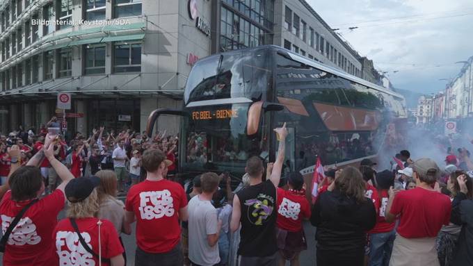 Empfang für Bieler Cuphelden