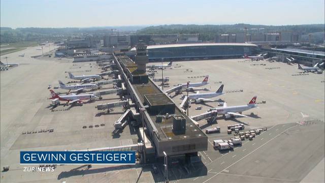 Flughafen Zürich machte 285 Millionen Gewinn