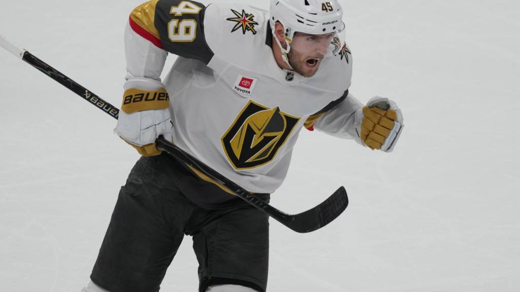 Doppeltorschütze Ivan Barbaschew avanciert im Schlussdrittel zu Vegas' Matchwinner