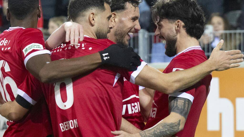 Festwochen im Berner Oberland: Jubeln die Spieler des verblüffenden Aufsteigers Thun am Donnerstagabend zum elften Mal in Folge?