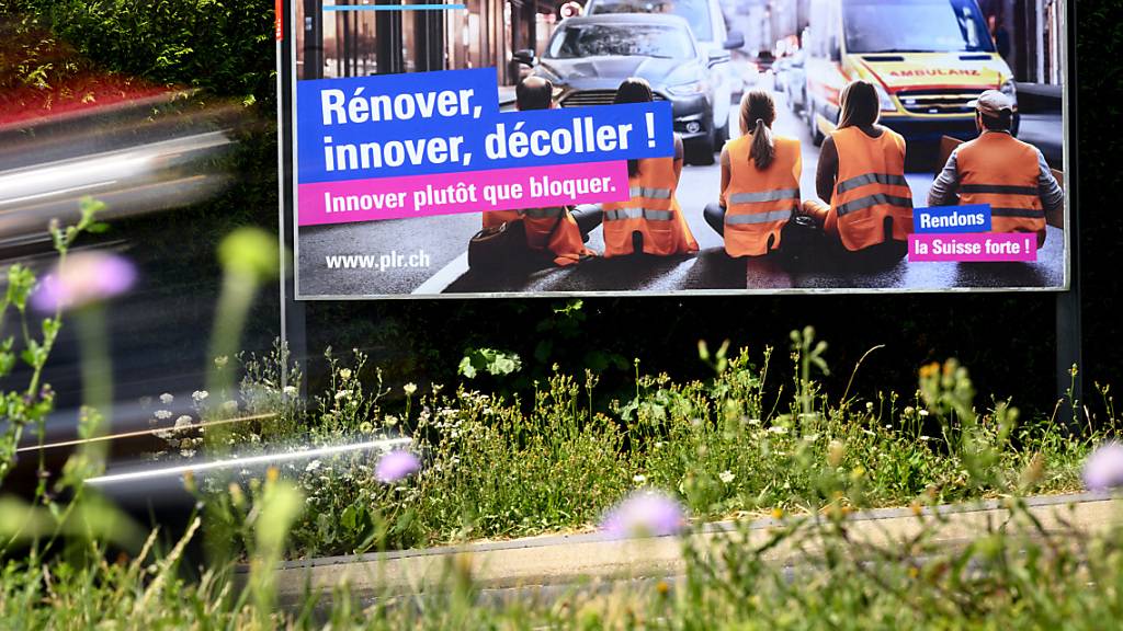 Ein mit künstlicher Intelligenz geschaffenes Bildsujet im Wahlkampf. (Archivbild)