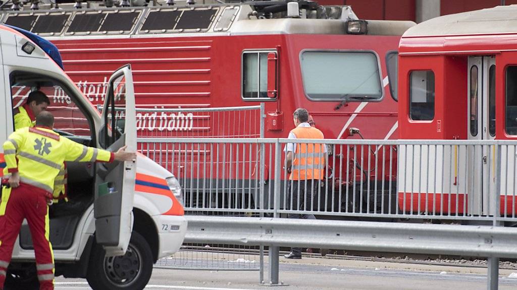 Beim Bahnunglück in Andermatt vom 11. September wurden 35 Personen leicht verletzt.