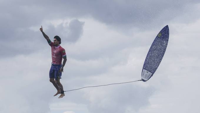 Ein Bild für die Ewigkeit – das Surfspektakel hält alle Versprechen ein