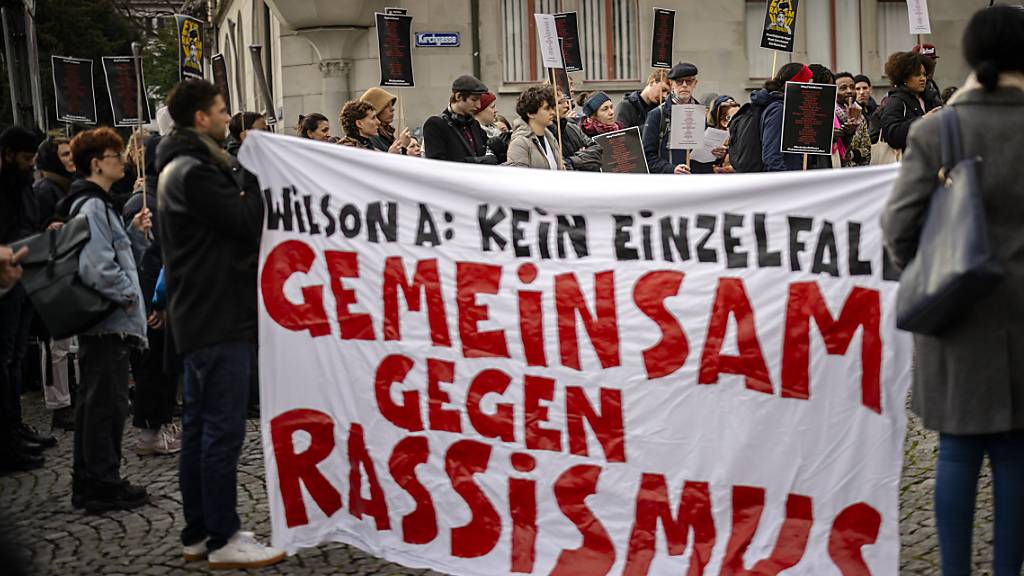 Solidaritäskundgebung gegen Rassismus in Zürich. (Archivbild)