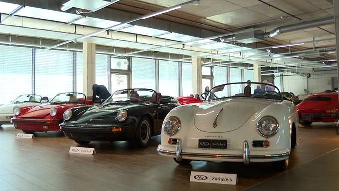 Langenthal: 60 Porsches aus exklusiver Sammlung versteigert