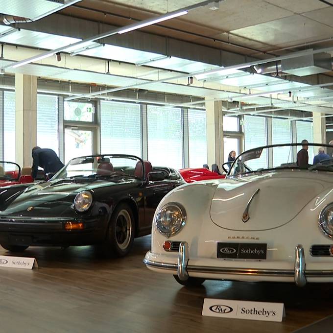 Langenthal: 60 Porsches aus exklusiver Sammlung versteigert