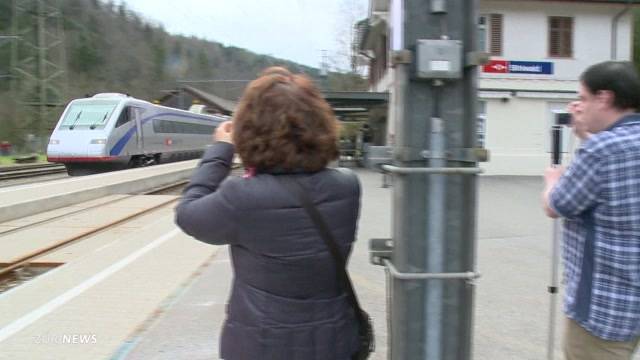 Pendolino verkehrt wegen Baustelle im Sihltal