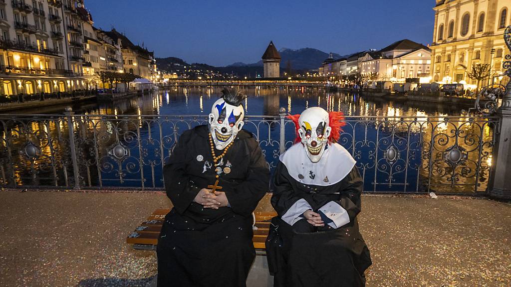 Luzerner Fasnacht verläuft ohne nennenswerte Zwischenfälle