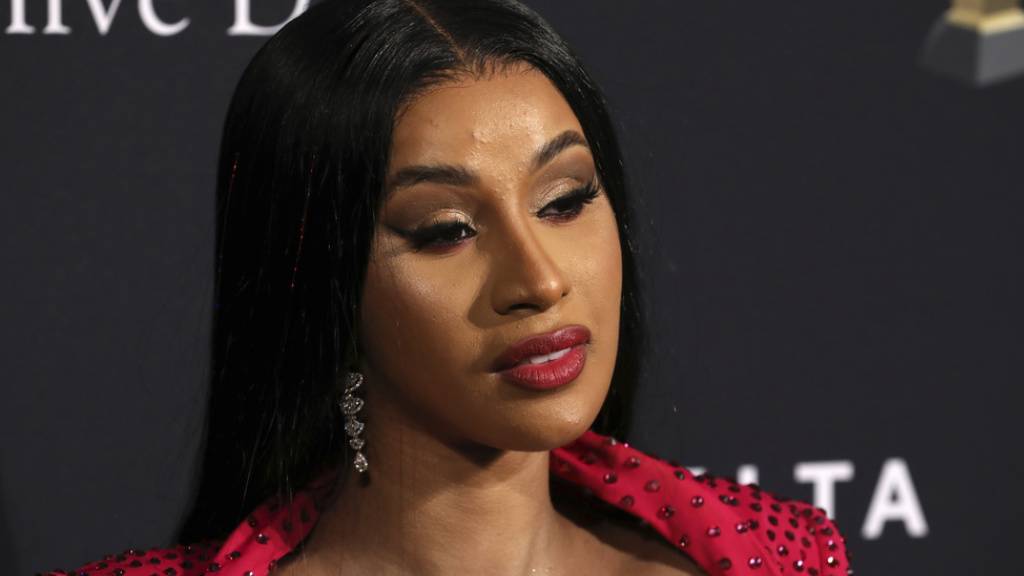 US-Rapperin Cardi B hat sich im Internet zur Coronavirus-Krise geäussert und DJ iMarkkeyz hat dieses Statement mit Beats unterlegt. Das Video ist zur einer Art Coronavirus-Hymne geworden. (Archivbild)