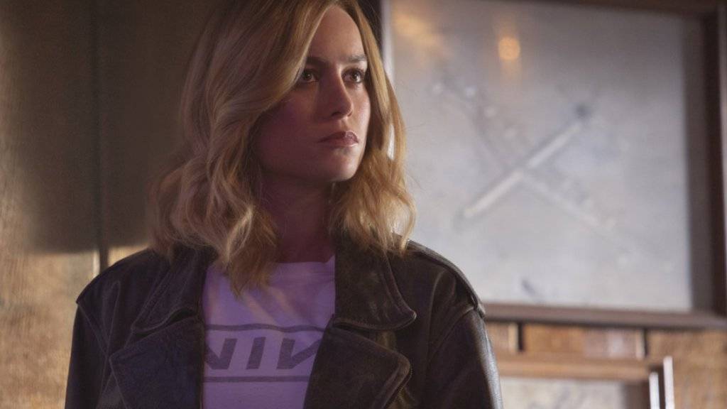 Der Actionfilm «Captain Marvel» mit Brie Larson setzte sich am Wochenende vom 8. bis 10. März 2019 in Nordamerika an die Spitze der Kinocharts. (Archiv)
