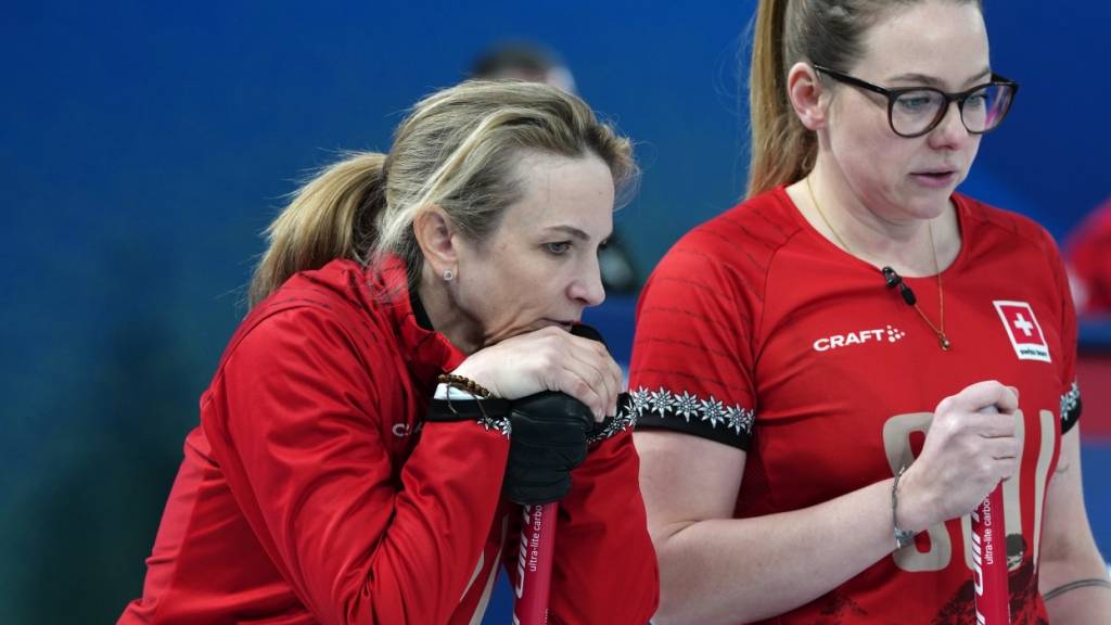Schweizer Curling-Frauen nach Niederlage im Halbfinal gegen die USA
