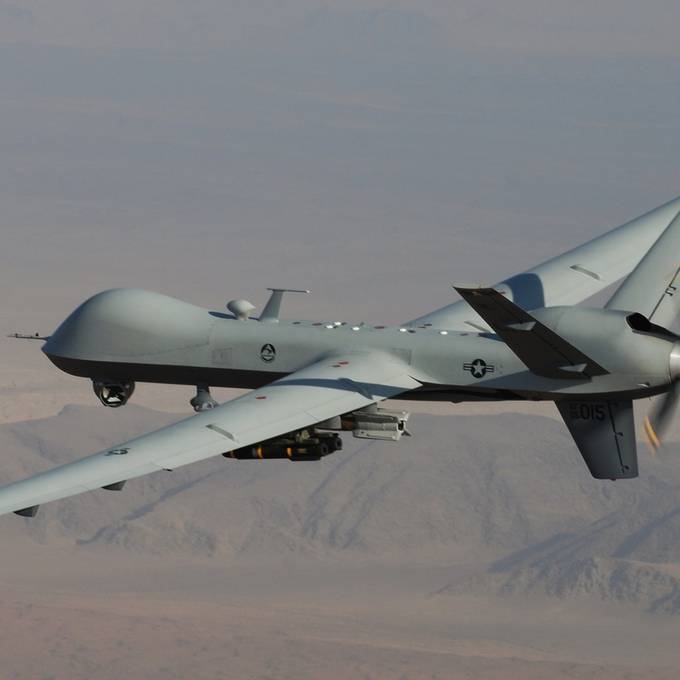 US-Drohne kollidiert mit russischem Jet