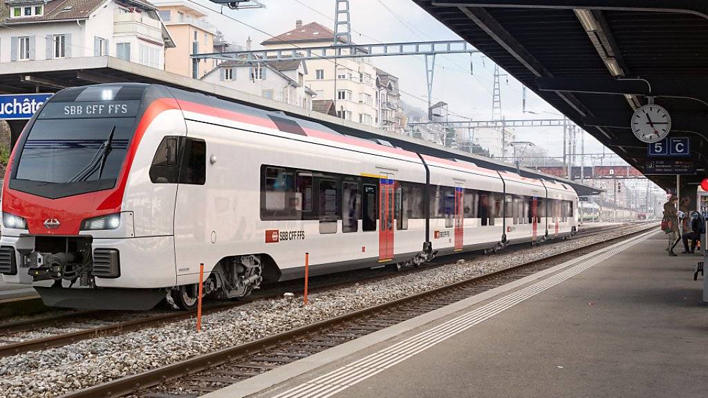 Die SBB beschaffen für die Strecke Bern - La Chaux-de-Fonds NE sieben neue Züge von Stadler Rail.