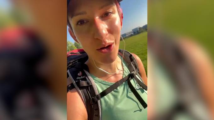 Nadja Kübler joggt 100 Kilometer von Deutschland bis nach Elgg ZH