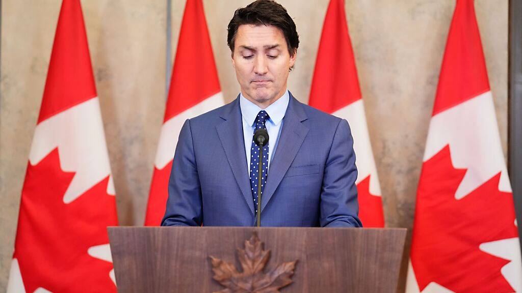 Premierminister Justin Trudeau entschuldigt sich für die Würdigung eines ehemaligen SS-Soldaten im kanadischen Parlament. Foto: Sean Kilpatrick/Canadian Press via ZUMA Press/dpa