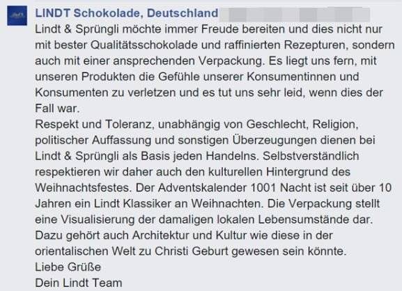 (Lindt Deutschland/Facebook)